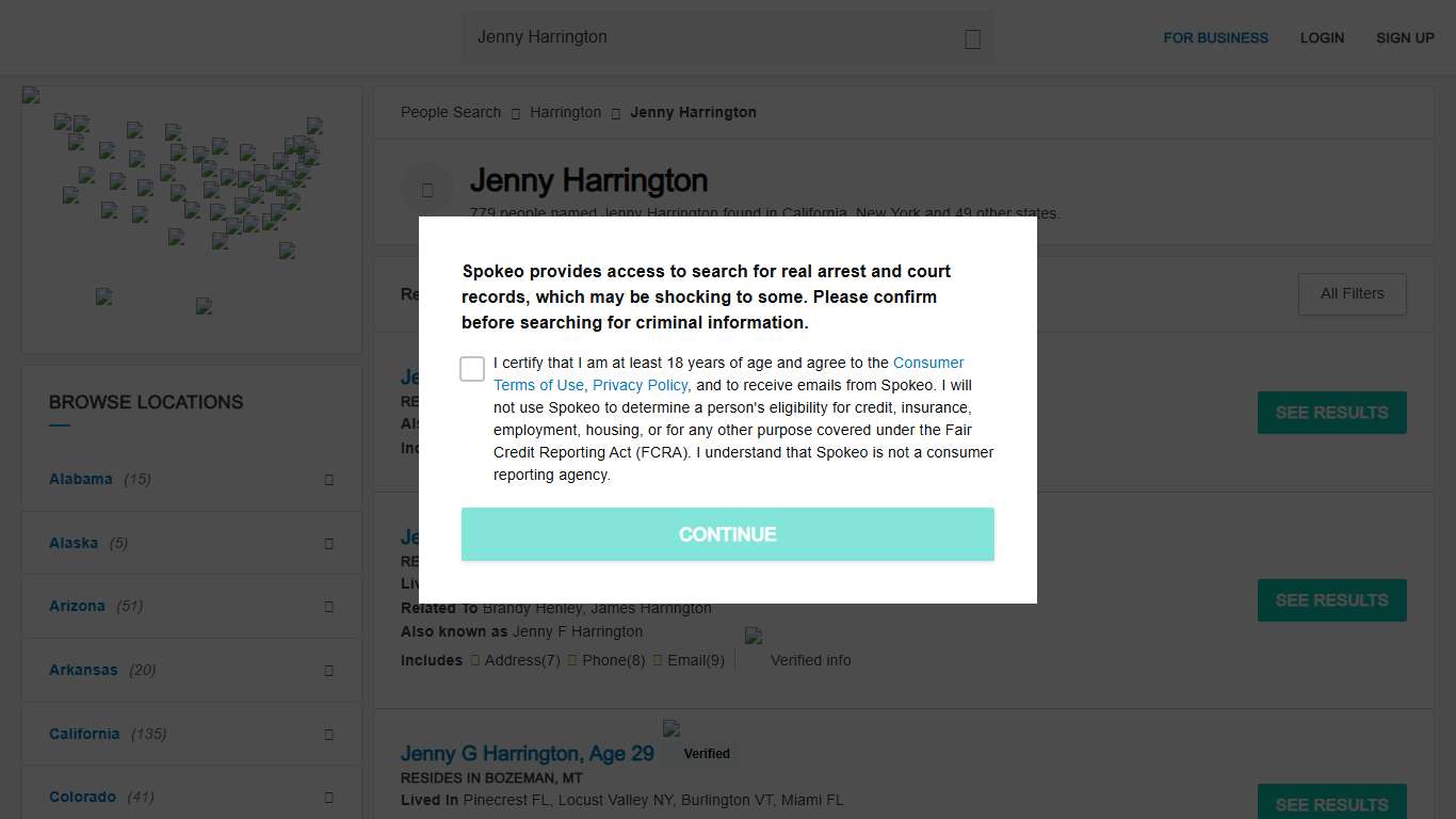 Jenny Harrington (779 matches): Phone Number, Email, Address - Spokeo